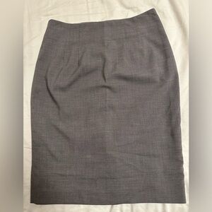 Grey Pencil Skirt